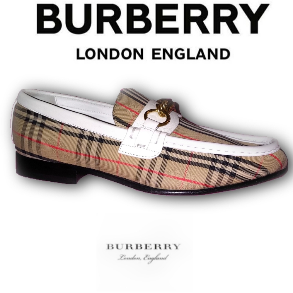 Burberry women's loafers size 8